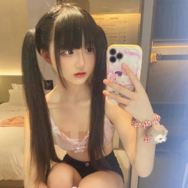 佛山双马尾小萝莉 小网红